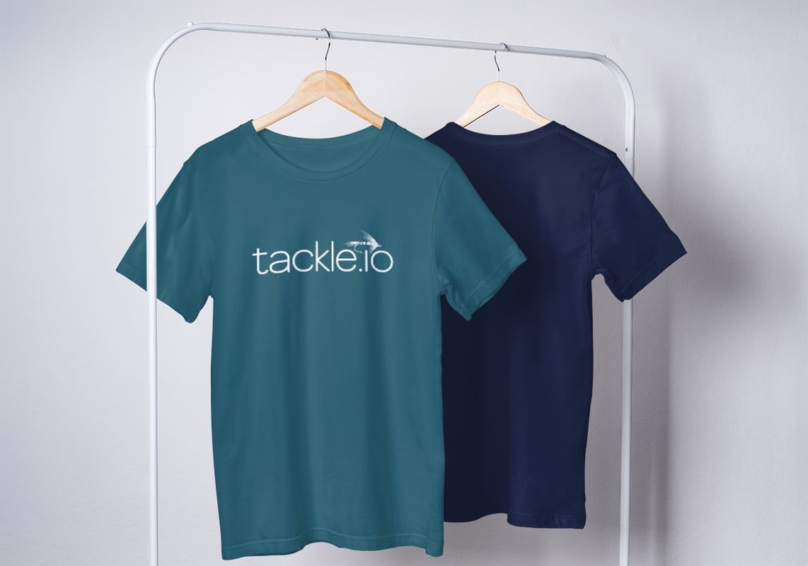 Tackle T Shirt Cyan